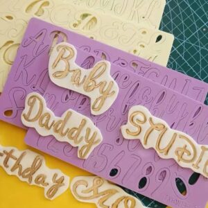 Sablon Litere Mari+Mici