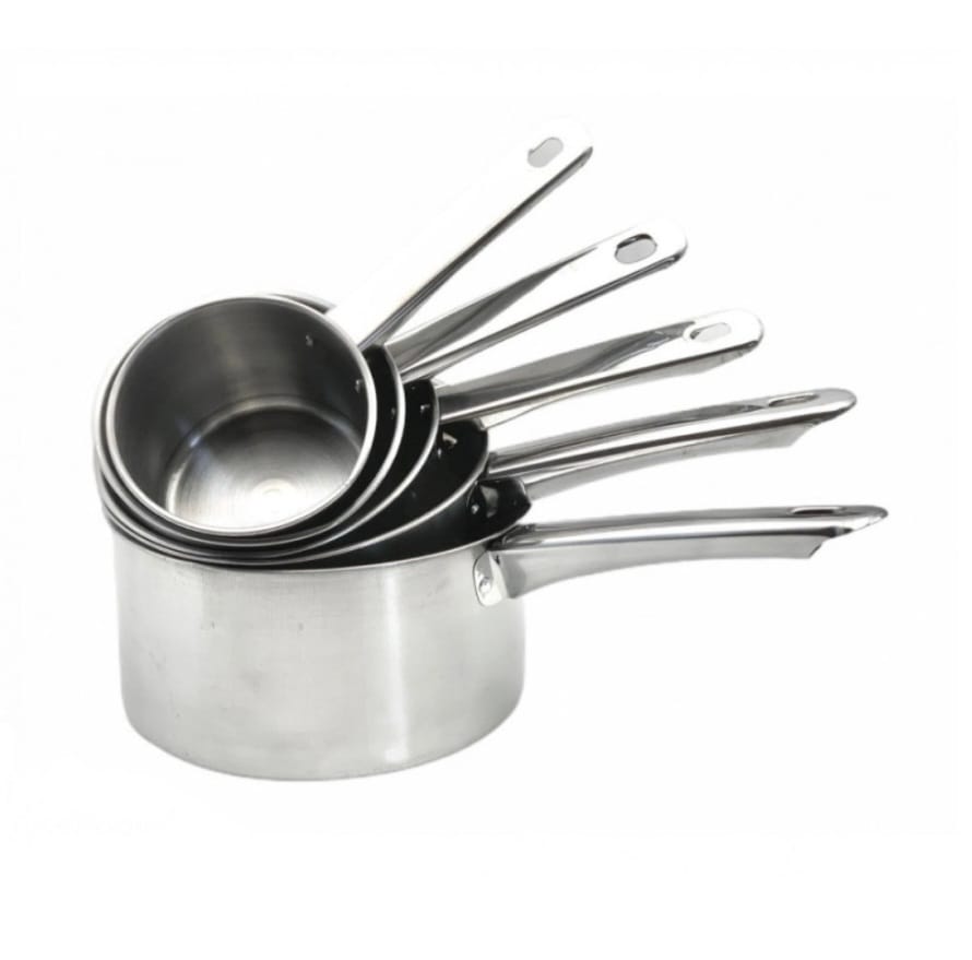 Ibric, inox, 5 buc