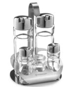 Oliviera, inox, sticla , 5 recipiente