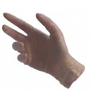 Manusi latex Transparente rezistente, Marimea L, 100 buc