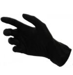 Manusi latex, Negre, rezistente, Marimea S, 100 buc