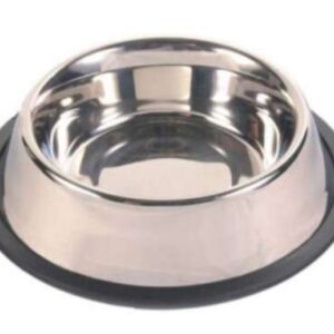 Bol alimente, inox durabil, antialunecare pentru animale