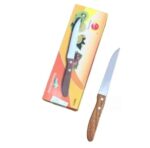 Cutit bucatarie inox , cu maner lemn