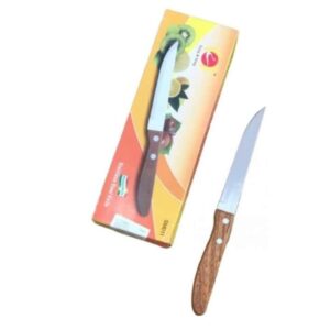 Cutit bucatarie inox , cu maner lemn