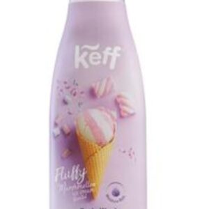 Gel de Dus cu Aroma de Bezele - Keff Fluffy Marshmellow Ice Cream Scented Body Wash, 500 ml