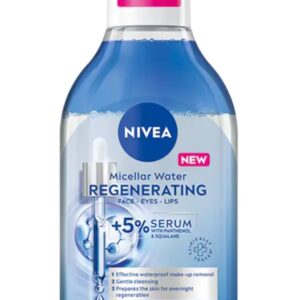 Apa micelara Nivea infuzata cu serum pentru regenerarea pielii, 400 ml