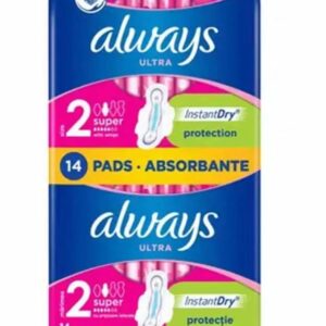 Absorbante igienice Ultra Platinum Super Duo 14 bucăți