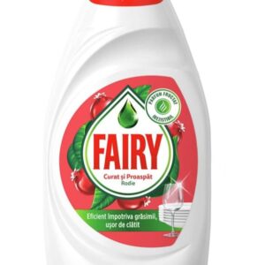 Detergent de Vase cu Aroma de Rodie si Portocala - Fairy Pomegranate & Red Orange, 450 ml