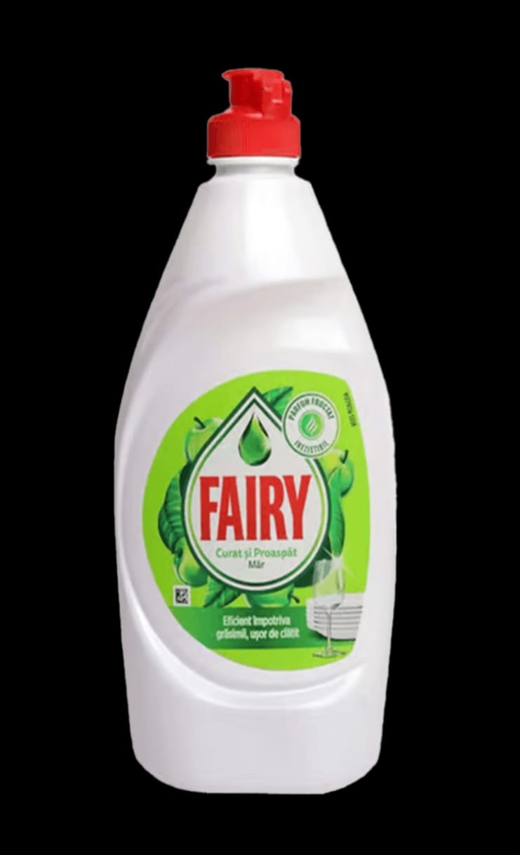 Detergent de Vase cu Aroma de Mar - Fairy Apple, 450 ml