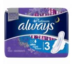 Absorbante Igienice - Always Platinum Night, marimea 3, 6 buc