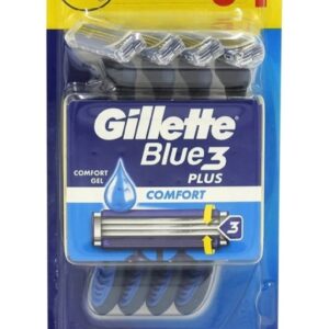Aparat de Ras - Gillette Blue 3 Plus Comfort Comfort gel, 3+1 buc