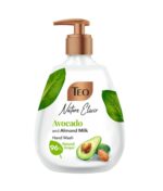 Sapun lichid cu avocado si lapte de migdale, Nature Elixir, 400 ml, Teo