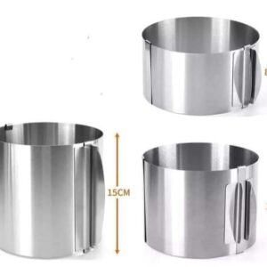 Inel reglabil, forma tort, 15 cm inaltime, reglaj 15-30 cm