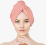 Prosop de par tip turban cu accesoriu funda